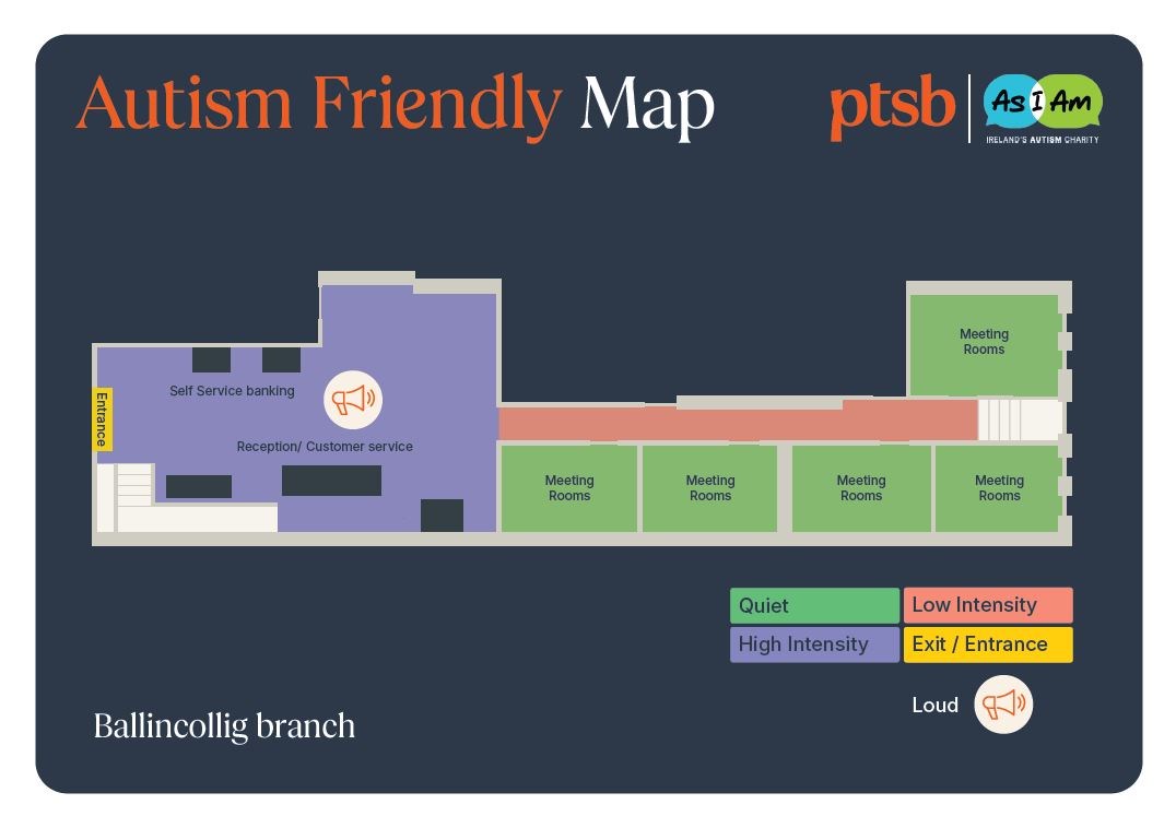 Ballincollig AsIAm Branch Map