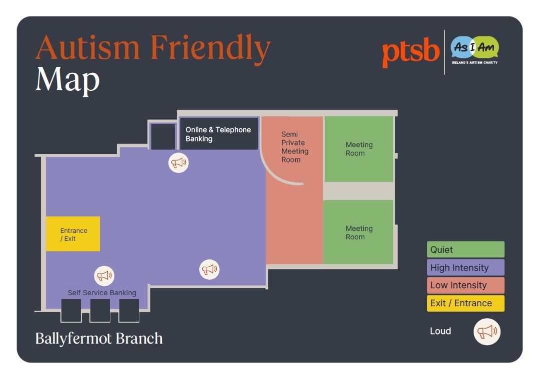 Ballyfermot AsIAm Branch Map
