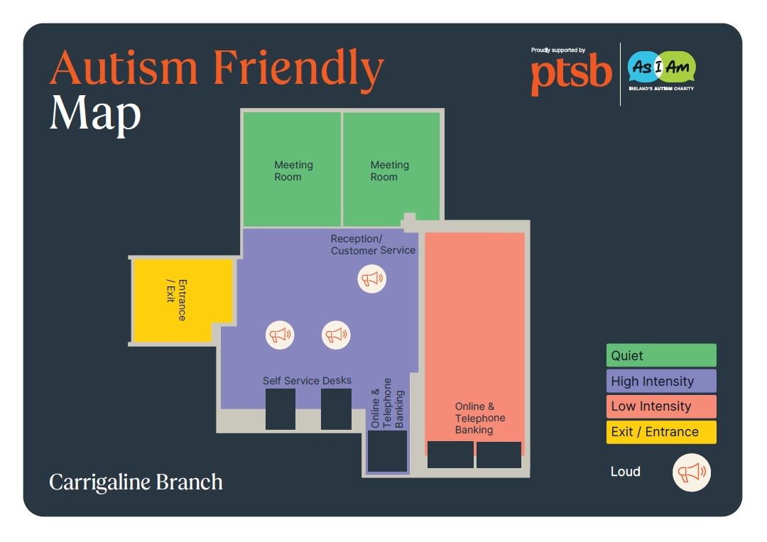 Carrigaline AsIAm Branch Map