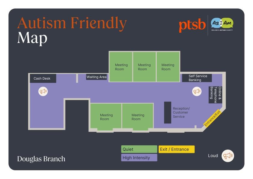 Douglas PTSB branch sensory map