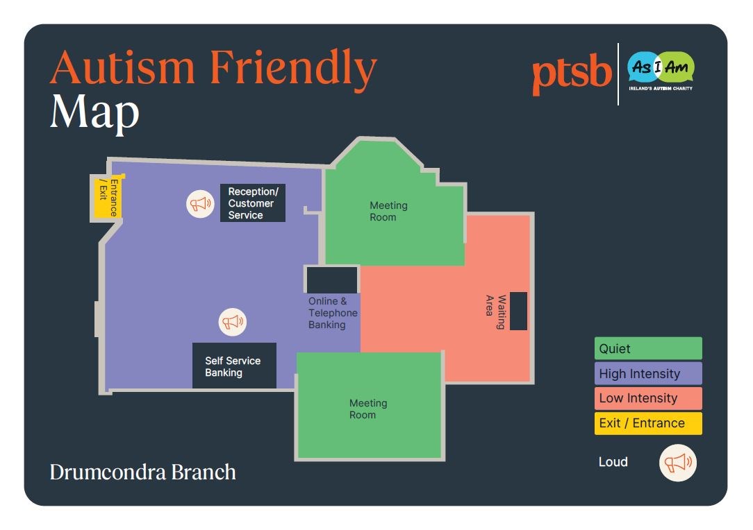 Drumcondra ASIAm Branch Map