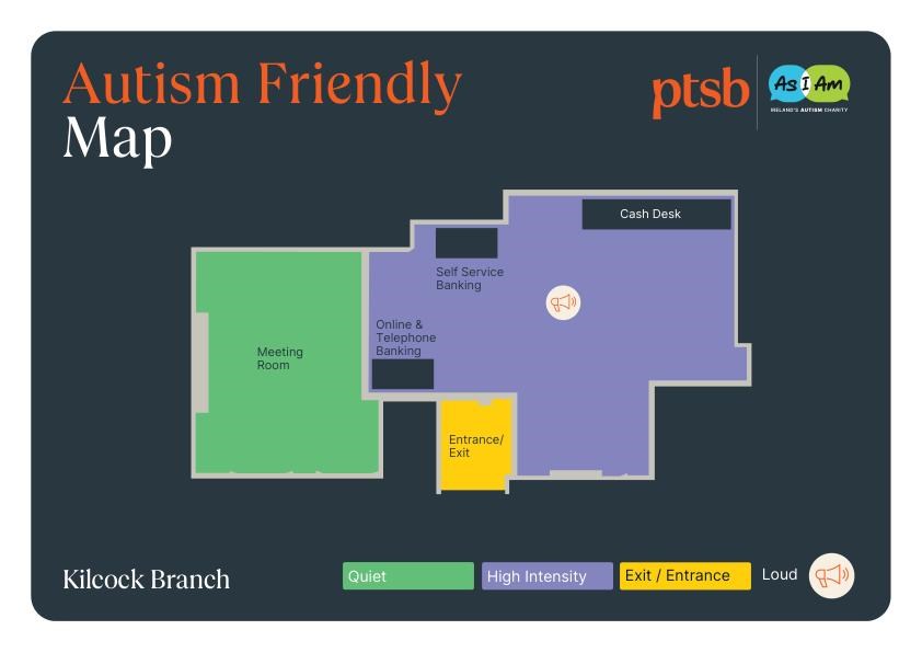 Kilcock PTSB branch sensory map