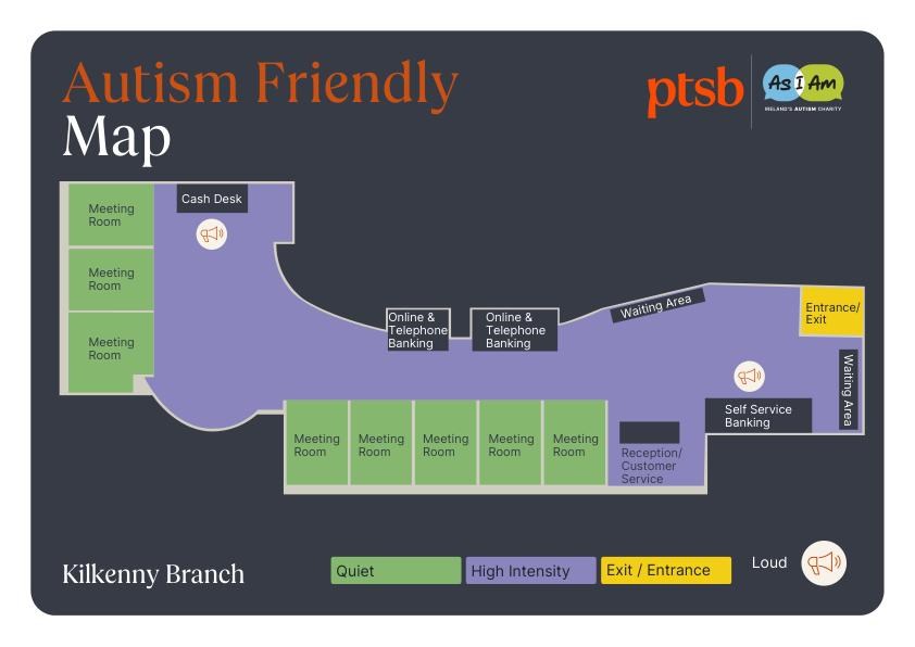 Kilkenny PTSB branch sensory map