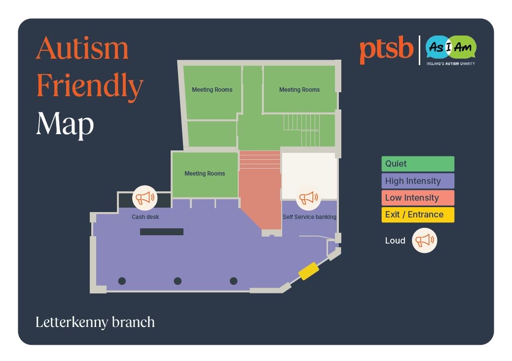 Letterkenny AsIAm Branch Map