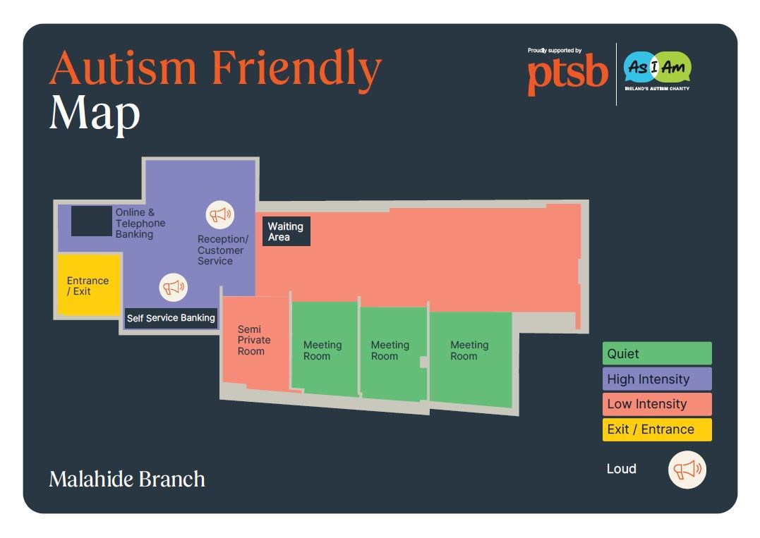 Malahide AsIAm Branch Map