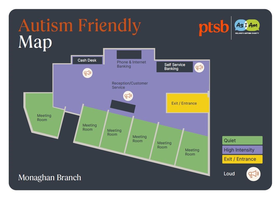Monaghan AsIAm Branch Map