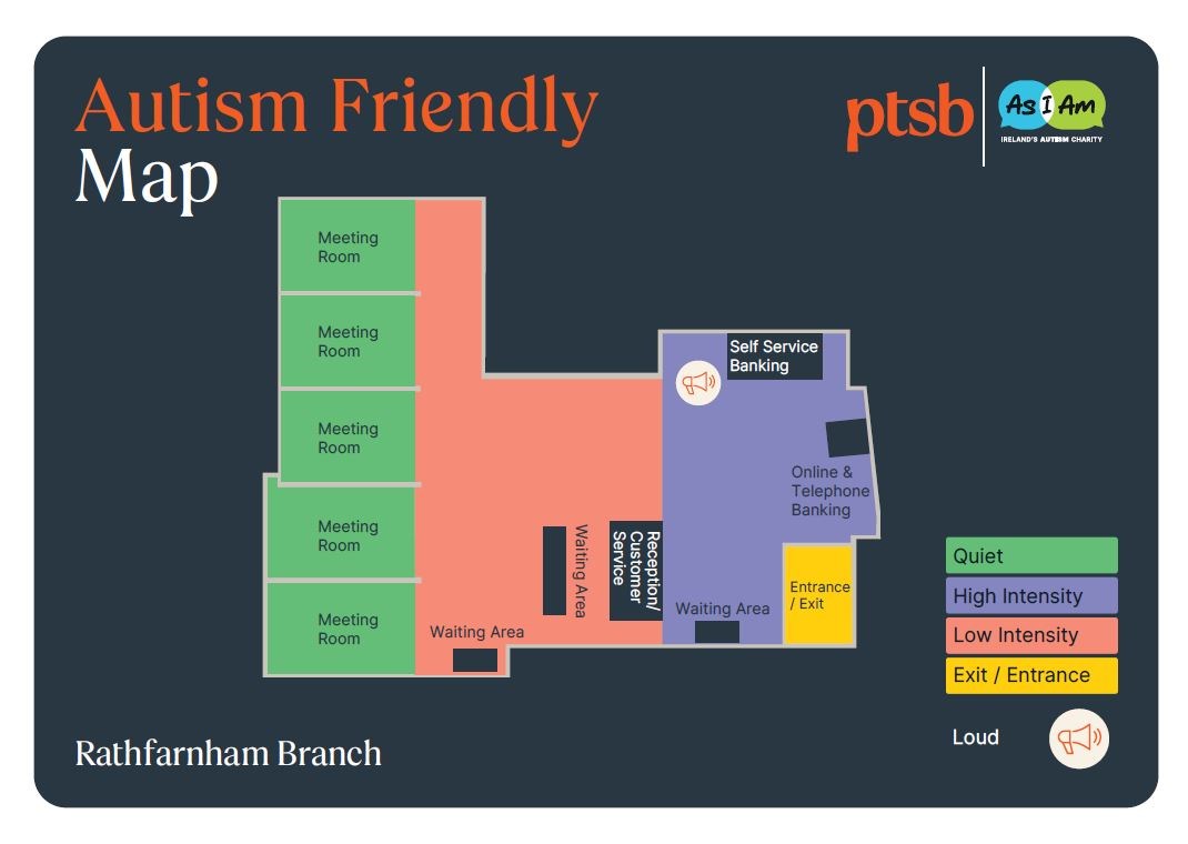 Rathfarnham AsIAm Branch Map