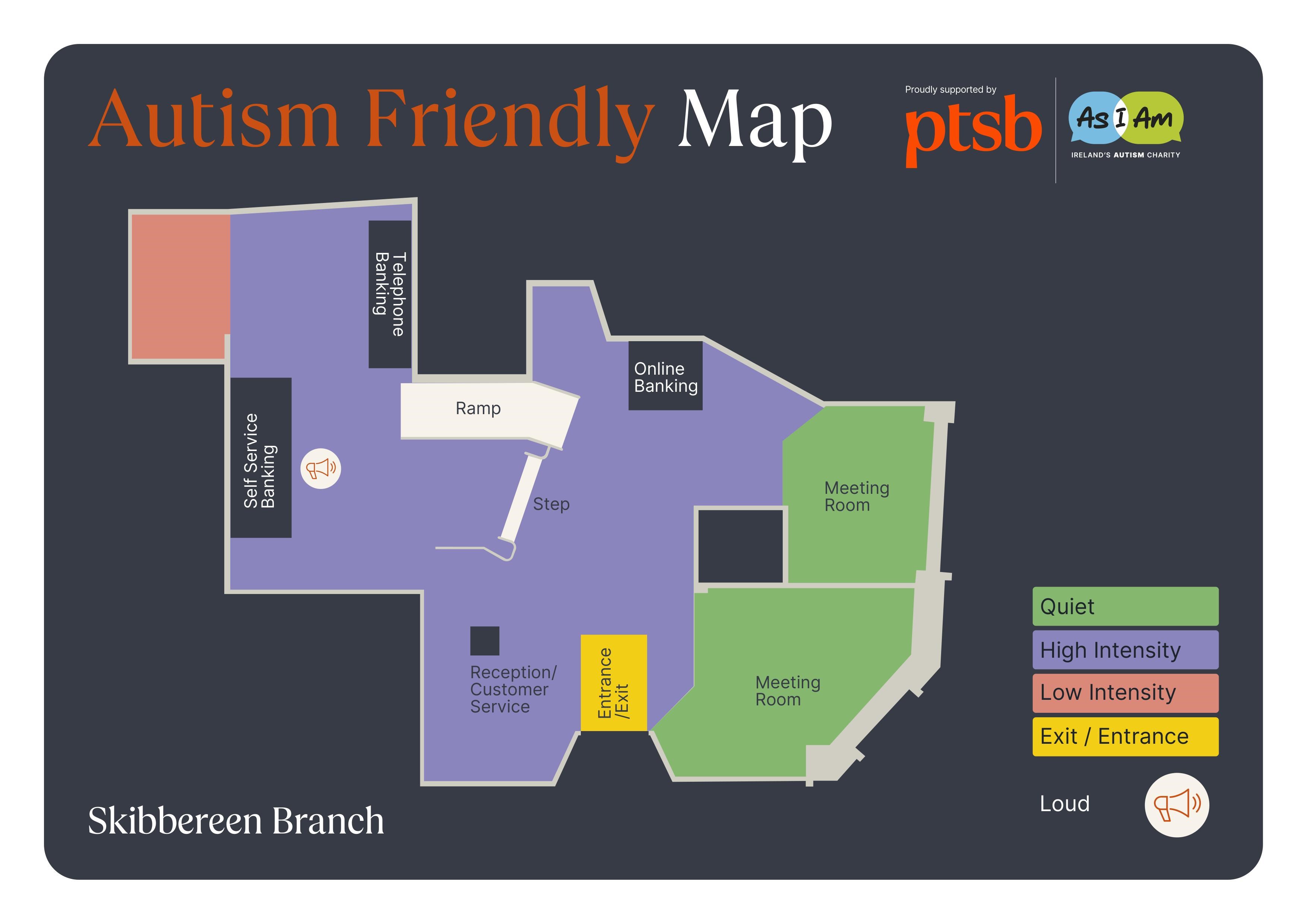 Skibbereen PTSB branch sensory map