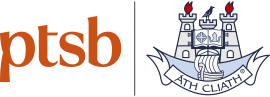ptsb logo beside Dublin GAA logo